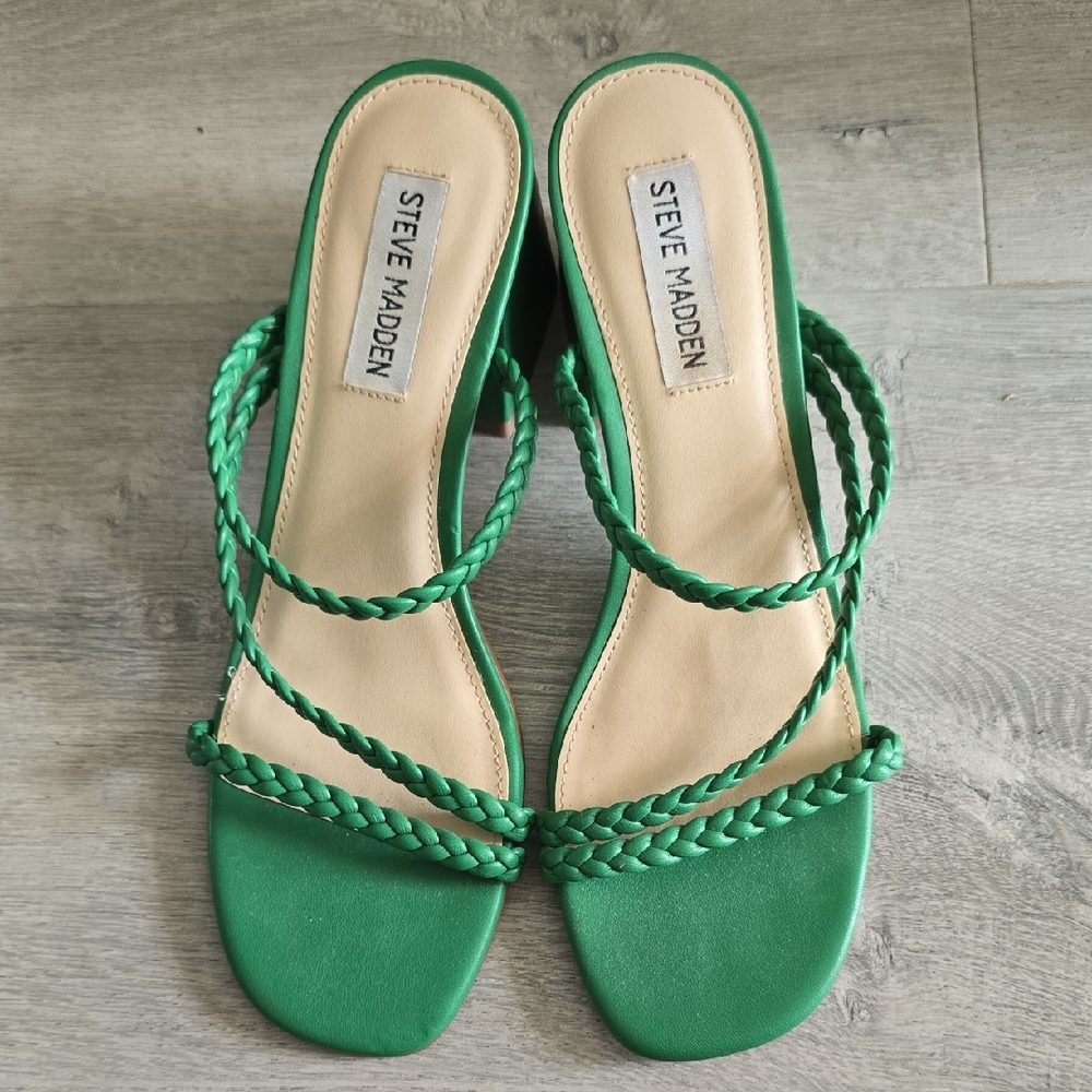 Steve Madden Emerald Braided Sandals